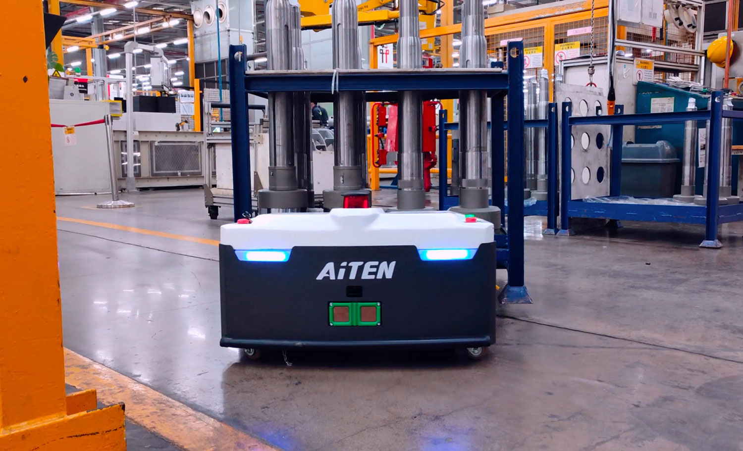 yaboAGV机器人助企业复工